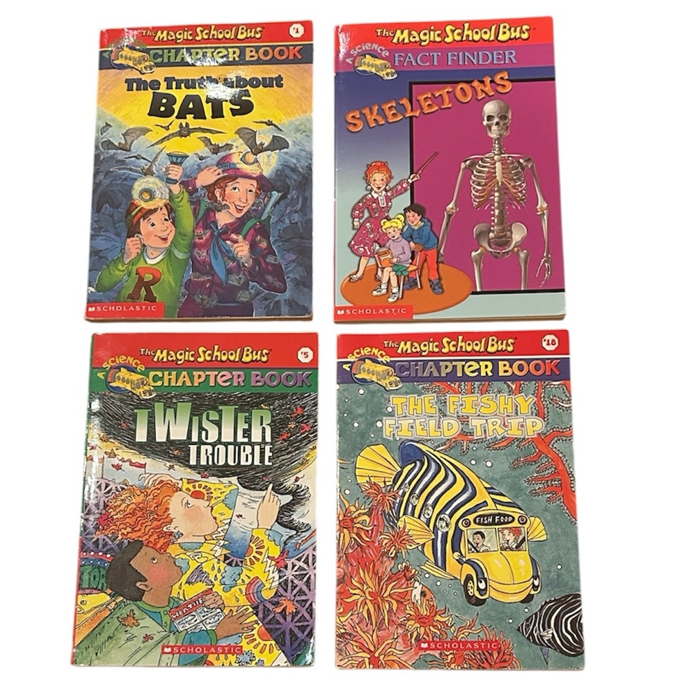 Magic School Bus - 4 Books